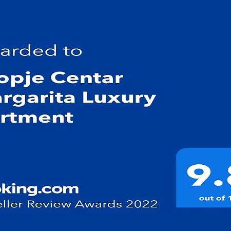Skopje Centar Margarita Luxury Aprtment Apartman Kültér fotó